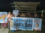 Relawan Terus Deklarasikan Seorang Anak Kampung Andra Soni Calon Gubernur Banten
