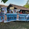 Tak Henti, Relawan Milenial Kecamatan Cibeber Deklarasikan Andra Soni - Dimyati di Tempat Pemilih Airin