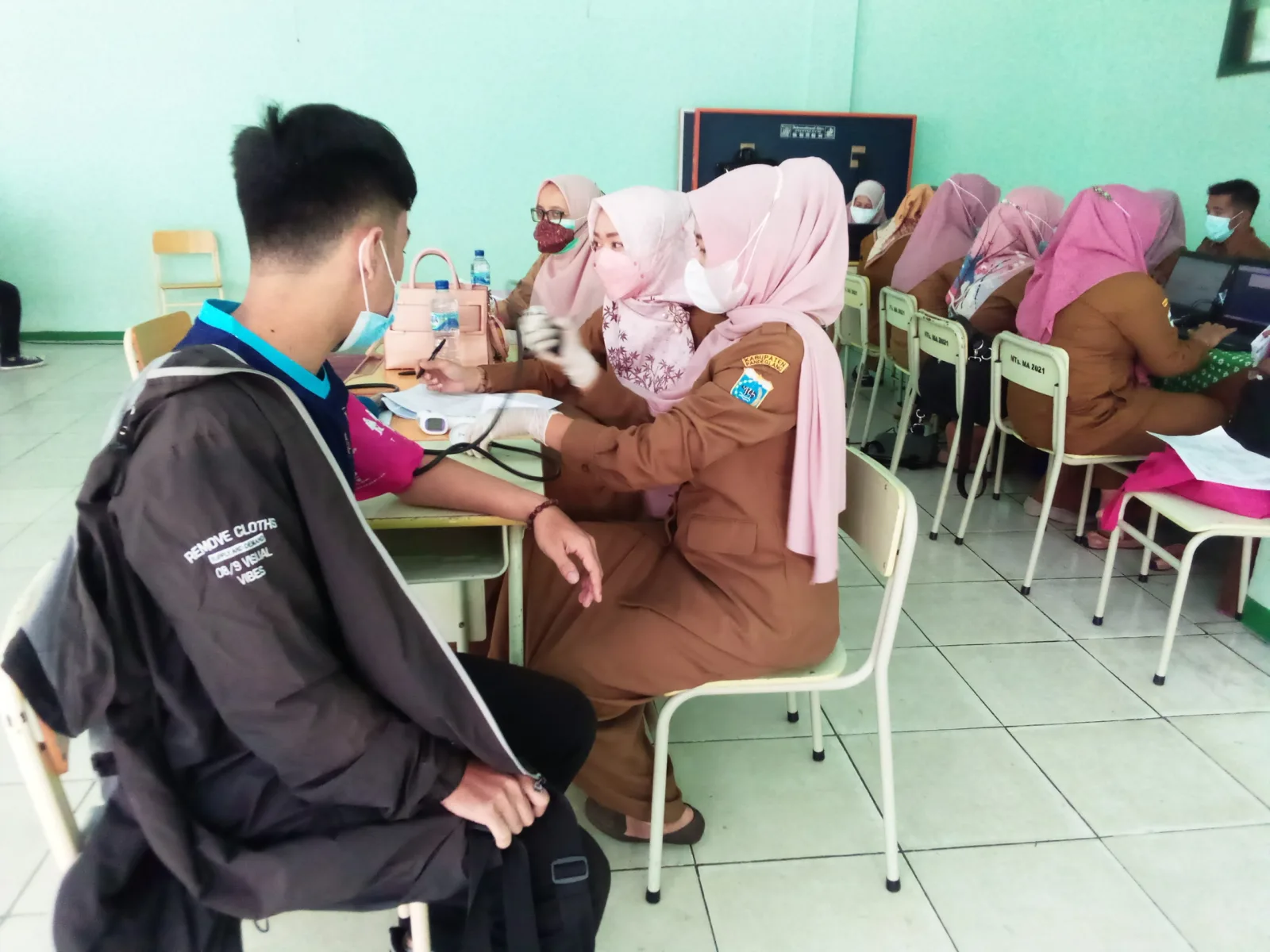 Lakukan Vaksinasi Siswa, Bin Banten Tindaklajuti Perintah Presiden