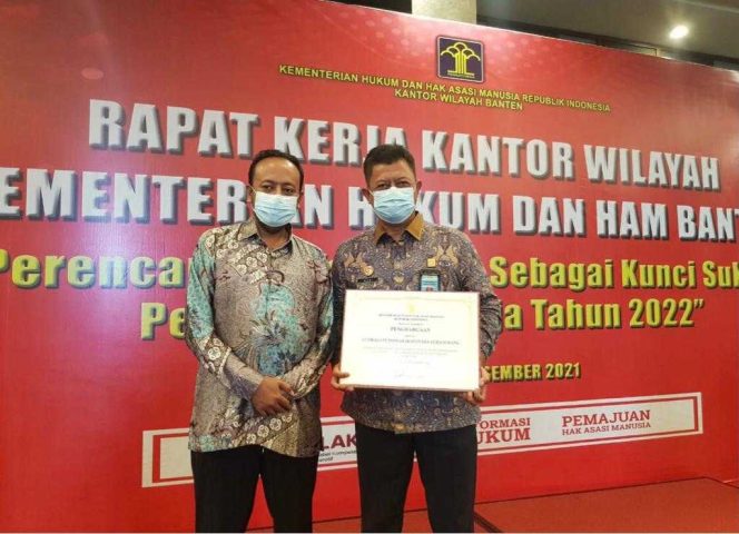 
					Raih Penghargaan Pelayanan Publik Berbasis HAM, Ombudsman Banten Apresiasi Lapas Serang,