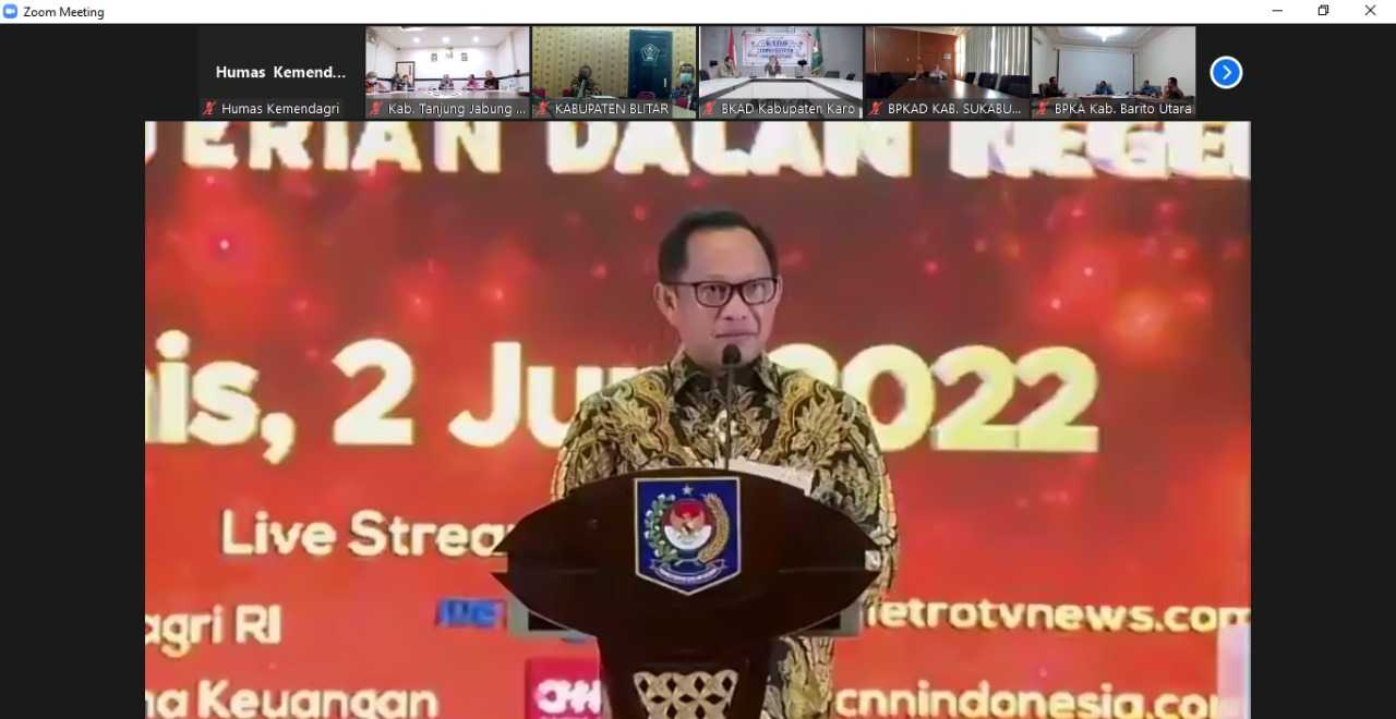 Mendagri Minta Apbd Gunakan Produk Dalam Negeri 40 Persen