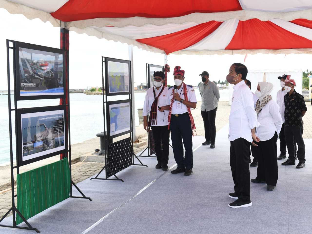 Presiden Jokowi Resmikan Tiga Pelabuhan 14 Presiden Jokowi Resmikan Tiga Pelabuhan