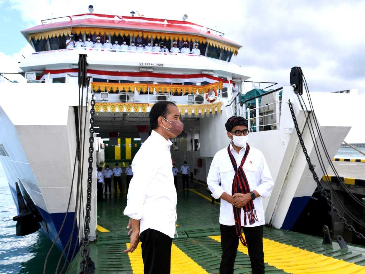 Presiden Jokowi Resmikan Tiga Pelabuhan 15 Presiden Jokowi Resmikan Tiga Pelabuhan