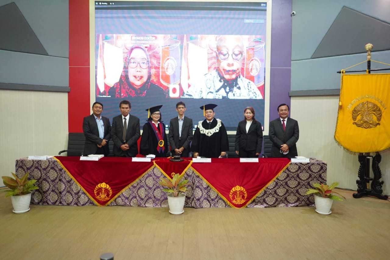 Keren Cuy...!Ui Promosikan Stanislaus Riyanta Doktor Bidang Ilmu Administrasi