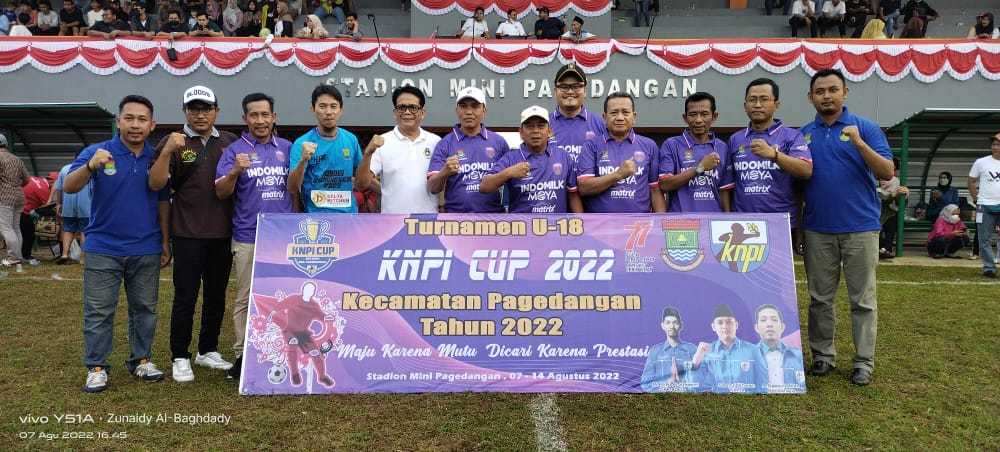 Knpi Cup U-18 Di Kecamatan Pagedangan Sukses Digelar