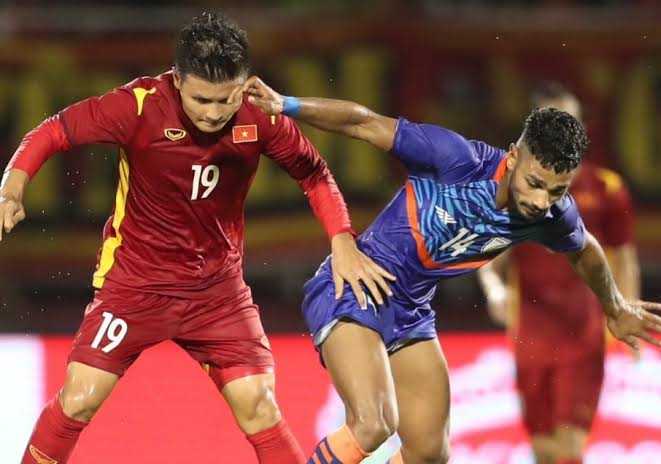 Gool...! Vietnam Vs India Di Fifa Menang Telak 3-0