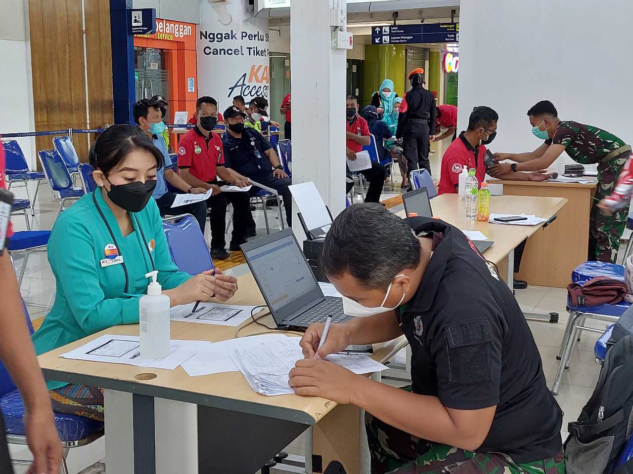 Awas...!Daop 1 Jakarta Ingatkan Peumpang Soal Persyaratan Naik Kereta