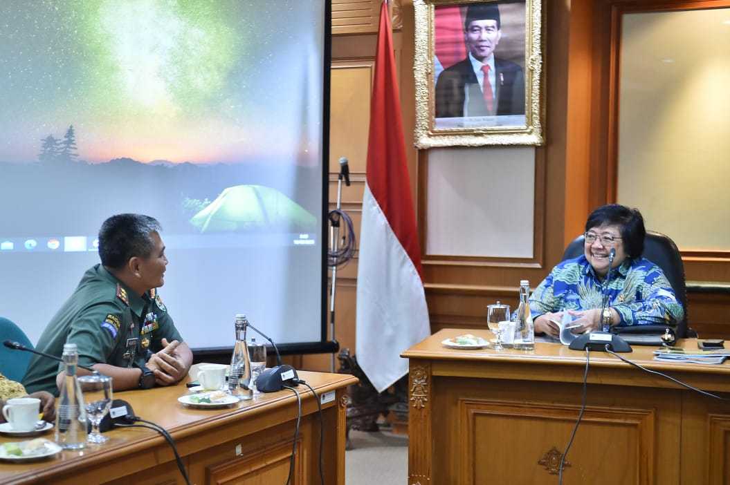 Menteri Lhk Dukung Pangdam Iii Atasi Sampah