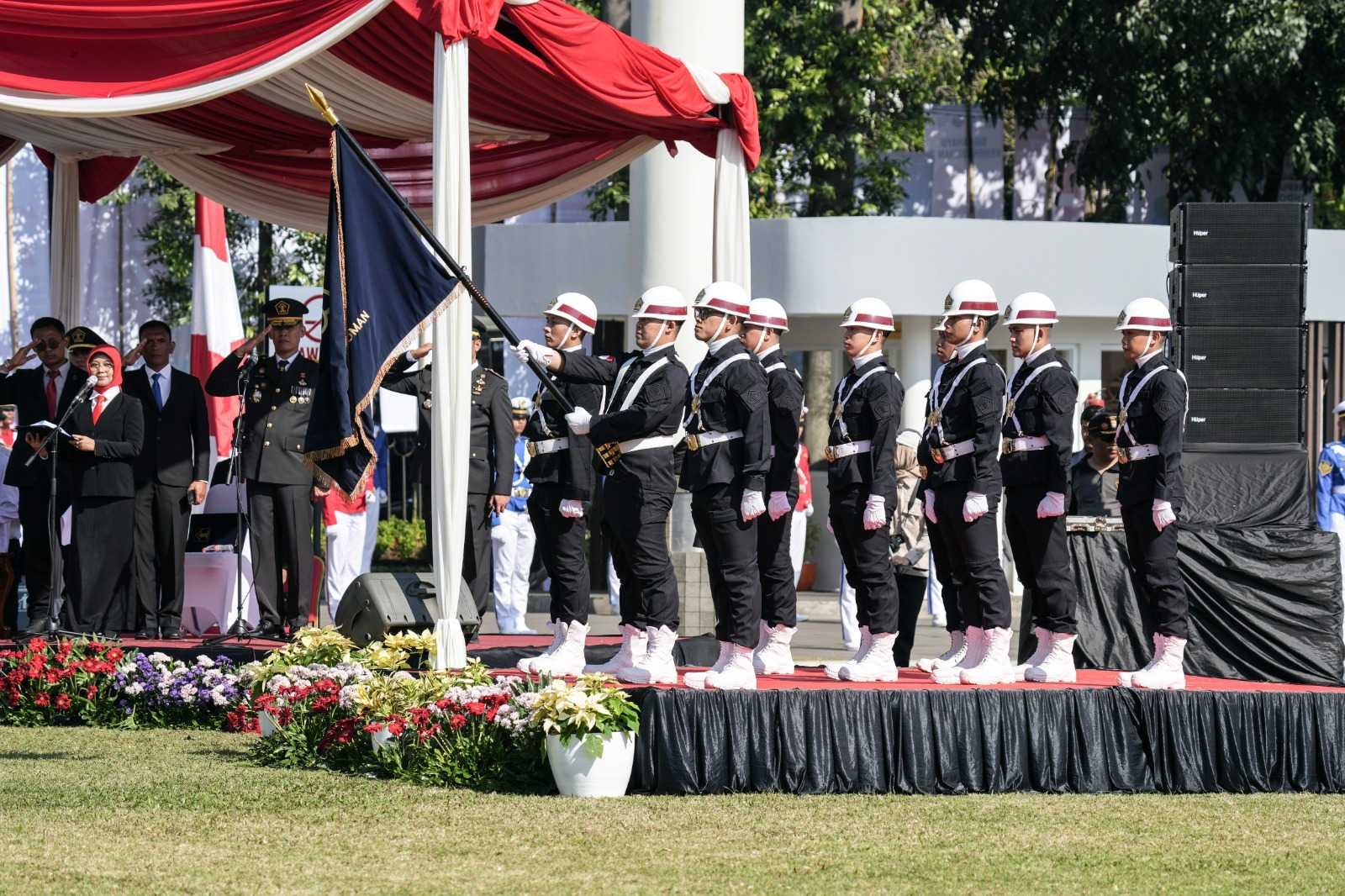 Peringati Hut Hdkd 2023, Kemenkumham Jabar Gelar Kegiatan Upacara