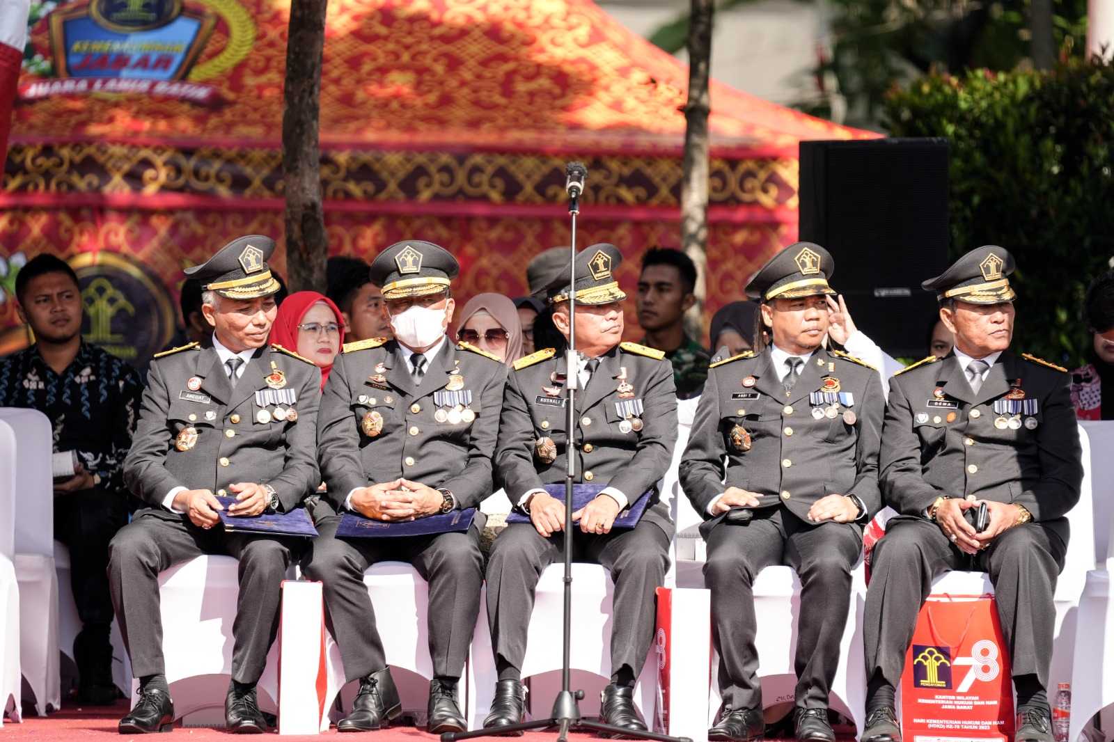 Peringati Hut Hdkd 2023, Kemenkumham Jabar Gelar Kegiatan Upacara