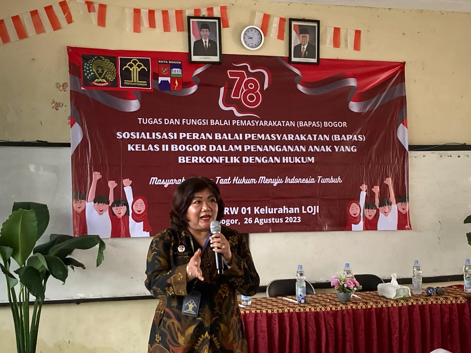 Bapas Kelas Ii Bogor Gelar Kegiatan Penyuluhan Hukum Terkait Penanganan Anak Berkonflik