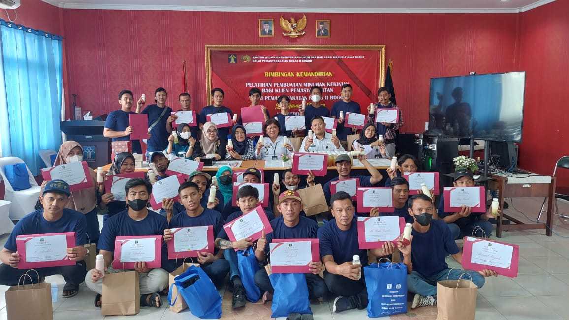 Bapas Bogor Gelar Bimbingan Kemandirian Bekerjasama dengan NCC Berbakti Jabar