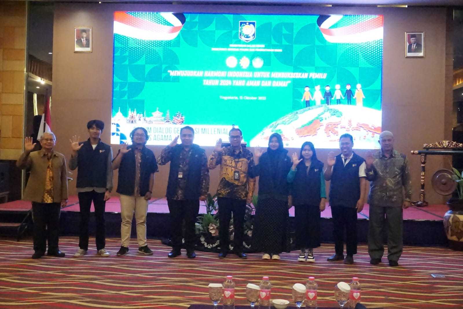Kemendagri Gelar Forum Dialog Generasi Milenial Lintas Agama Wujudkan Pemilu 2024 Aman Dan Damai