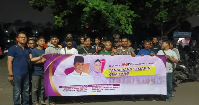 
Relawan Manis Kecamatan Cikupa Deklarasikan Maesyal – Intan Untuk Tangerang Semakin Gemilang