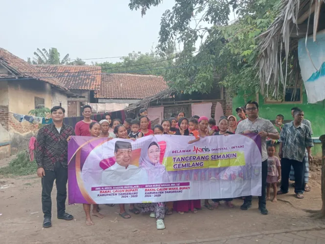 
Relawan Manis Kecamatan Kresek Deklarasikan Maesyal – Intan Untuk Tangerang Semakin Gemilang