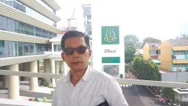 Keterangan foto : Sekjen Matahukum, Mukhsin Nasir, Rabu (15/10/2024)