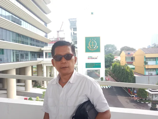 
Keterangan foto : Sekjen Matahukum, Mukhsin Nasir, Rabu (15/10/2024) 