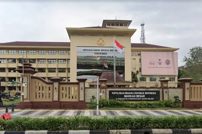 Markas Besar Kepolisian Republik Indonesia.