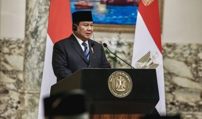 
Keterangan foto : Presiden Prabowo Subianto, Selasa (20/1/2025) 