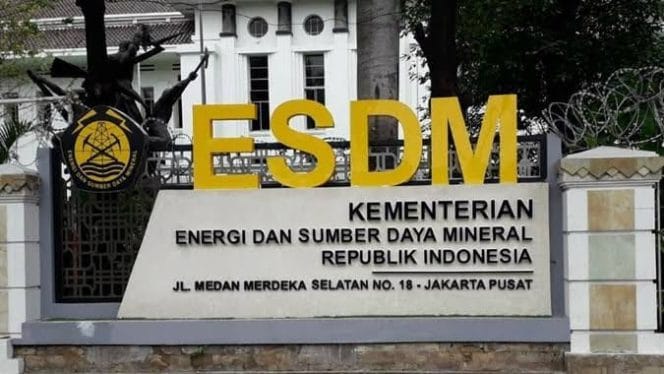 
Kantor kementerian ESDM Jakarta Pusat.
