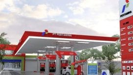SPBU Pertamina.