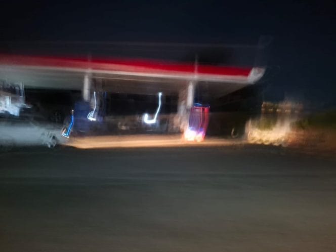 
Keterangan foto : SPBU Rumbut yang kerap kosong, Senin (17/2/2025) 