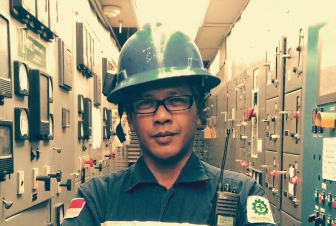 
Keterangan Foto: Ketua Umum Komunitas Gerakan Ekonomi Kreatif (GERAK) 08 Revitriyoso Husodo.