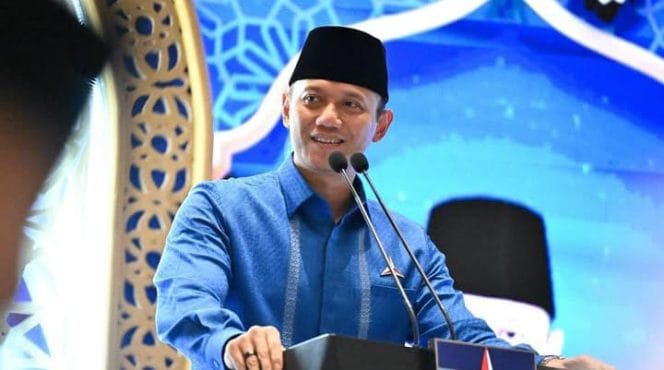 
Keterangan foto : Ketua Umum Demokrat, Agus Harimurti Yudhoyono (AHY), Senin (24/3/2025)