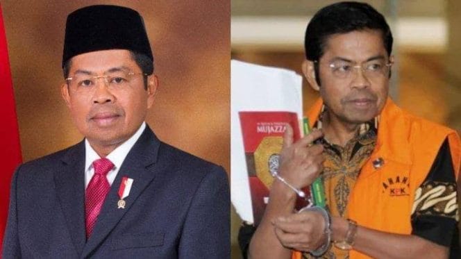 
Keterangan Foto: Wakil Ketua Umum Partai Golkar, Idrus adalah mantan napi korupsi proyek PLTU Riau-1.