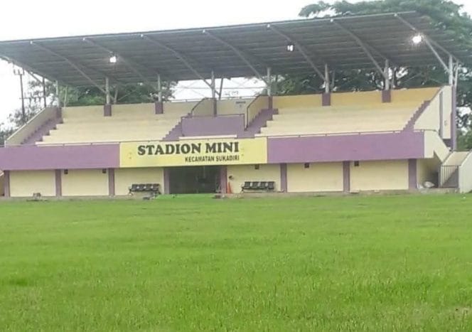 
Keterangan foto, Stadion Mini Suka diri Tangerang, Selasa (29/04/2025). 