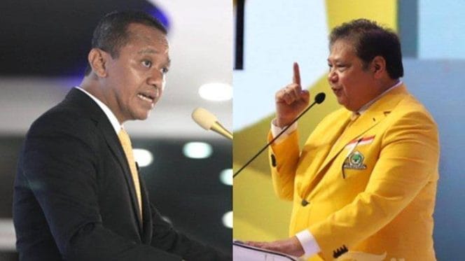 
Keterangan Foto : Menteri ESDM sekaligus Ketua Umum Partai Golkar, Bahlil Lahadalia dan Menteri Koordinator Bidang Perekonomian, Airlangga Hartarto.