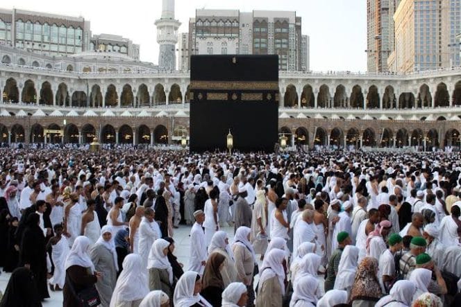 Keterangan Foto : Jemaah Haji Indonesia.