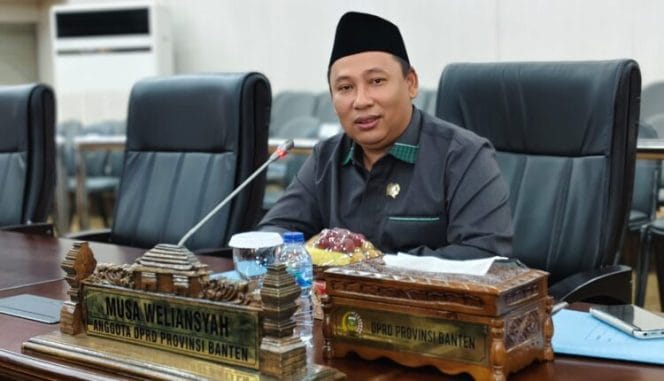 
Keterangan foto: Wakil Ketua Komisi II DPRD Provinsi Banten, Muda Weliansyah. 