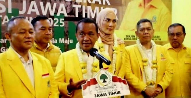 
Keterangan Foto : Ketua Umum Golkar, Bahlil Lahadalia.