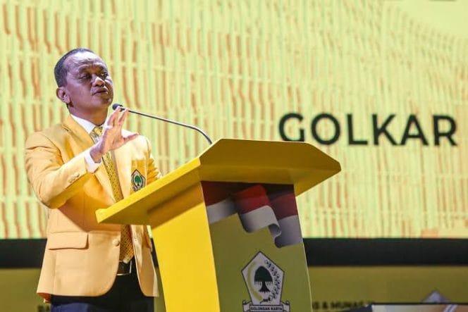 
Keterangan Foto : Ketua Umum Partai Golkar Bahlil Lahadalia.