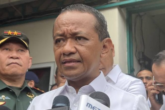 Keterangan Foto : Bahlil Lahadalia ketua umum partai Golkar dan sekaligus mentri ESDM.
