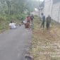 Wujud Syukur Atas Pembangunan Jalan Oleh Gubernur Banten, Warga Kampung Cipancur Lakukan Kerja Bakti