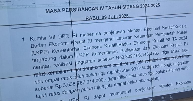 Menparekraf Teuku Riefky Usulkan Tambahan Anggaran Rp 2,34 Triliun Untuk 2026 11 Menparekraf Teuku Riefky Usulkan Tambahan Anggaran Rp 2,34 Triliun Untuk 2026
