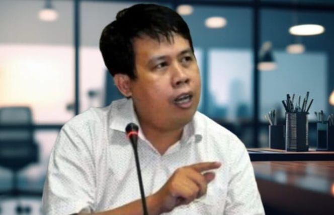 
Keterangan foto : Direktur Eksekutif Center for Budget Analysis (CBA), Uchok Sky Khadafi, Kamis (31/7/2025)