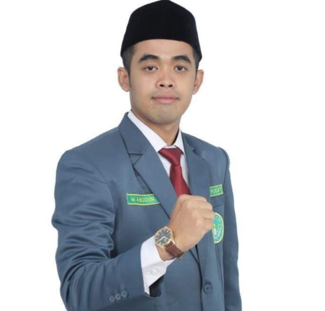 
Keterangan foto: Ketua Pimpinan Pusat Ikatan Pelajar Nahdlatul Ulama (PP IPNU) sekaligus Kader Muda NU Banten, Muhammad Abudin, Sabtu (19/07/2025).