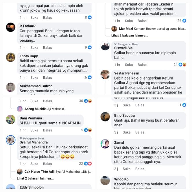 
Foto akun Facebook Mans Kreasi mengunggah status kontroversial bertajuk 