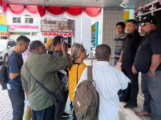 Keterangan foto : Donny Manurung, SH., MH., Koordinator Tim Kuasa Hukum PKLSP, Selasa (19/8/2025)