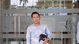 Keterangan foto : Sekjen Matahukum Mukhsin Nasir, Jumat (29/8/2025)