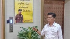 Keterangan foto: Sekjen Matahukum, Mr Muksin Nasir.