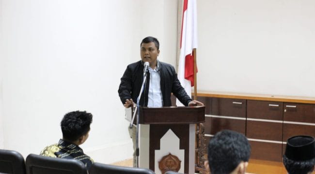 Foto: Koordinator Nasional HAM-I, Asep.
