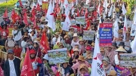 peringatan Hari Tani Nasional yang jatuh pada 24 September 2025, Gerakan Petani dan Masyarakat Pejuang Agraria se-Indonesia, Rabu (24/9/2025)