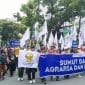 Petani Gelar Aksi Di Kantor Gubernur Sumut, Tuntut Penyelesaian Konflik Agraria