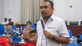 Foto: Mesak Habari, Ketua Umum Solidaritas Anak Muda Indonesia Timur - SMIT