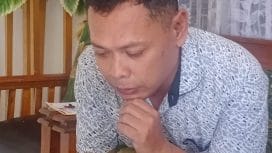 Foto: Eko, Saksi dalam kasus dugaan penyalahgunaan bantuan hibah Pemerintah Provinsi Papua Barat.