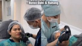 Keterangan foto: Artis Cantik Camelia Panduwinata saat Rawat Kecantikan di Dermaster Klinik Menteng, Jakarta Pusat.